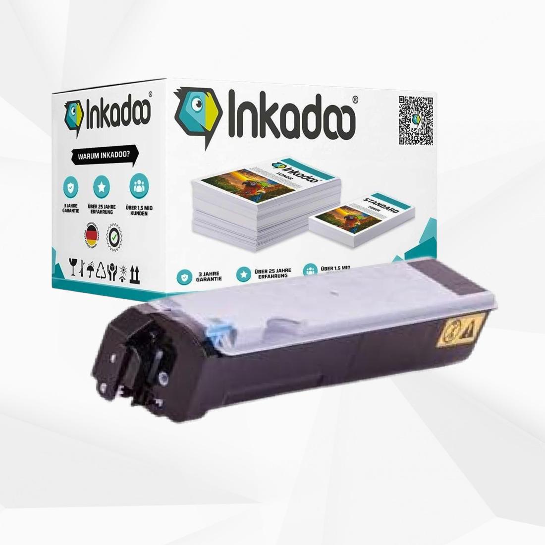 Inkadoo, Toner, Toner kompatibel zu Kyocera/Mita 1T02HJ0EU0 / TK-520K Toner, schwarz Schwarz (BK)