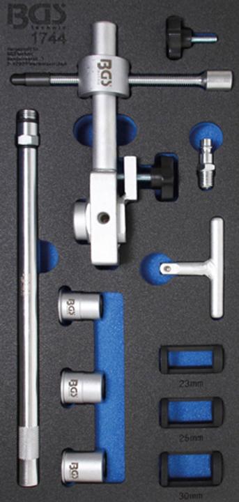 Actual product image BGS Compressed air valve spring compressor set