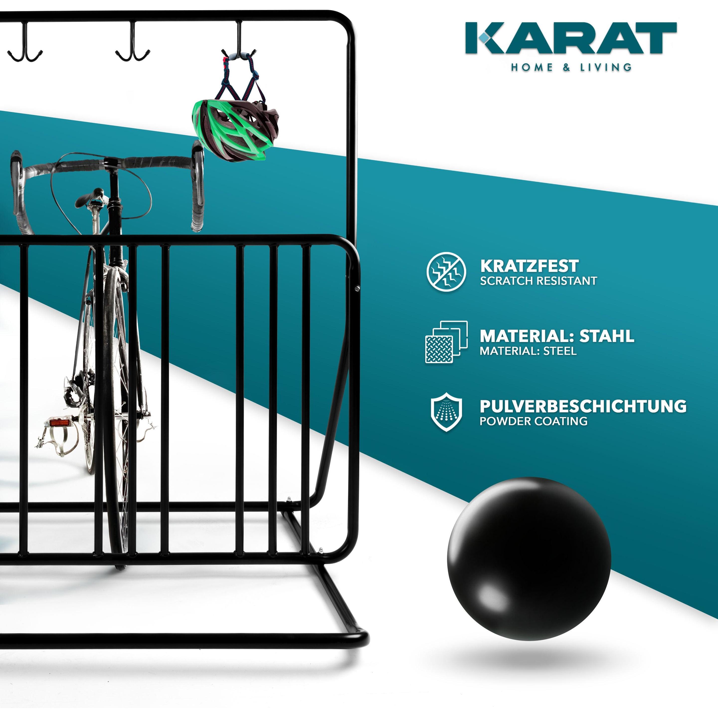 Karat, Veloaufbewahrung