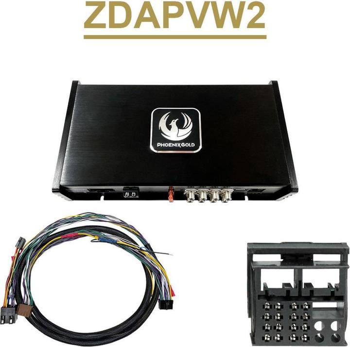 Produktbild Phoenix gold ZDAPVW2 DSP-Verstärker Sound-Upgrade für VW, SEAT und Mercedes (4-Kanal-Verstärker)