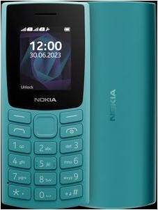 Produktbild Nokia 105 (2023) TA-1557 DS DBI CYAN (2G)