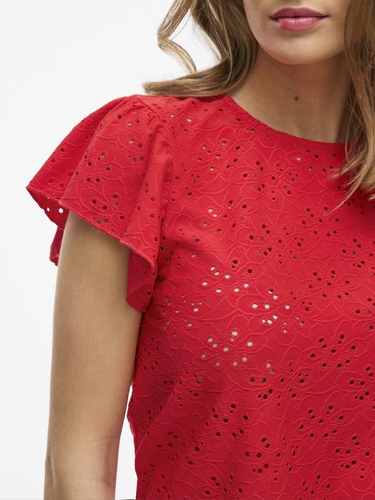 Produktbild Vila Rundhals Oberteil mit kurzen Ärmeln (M)