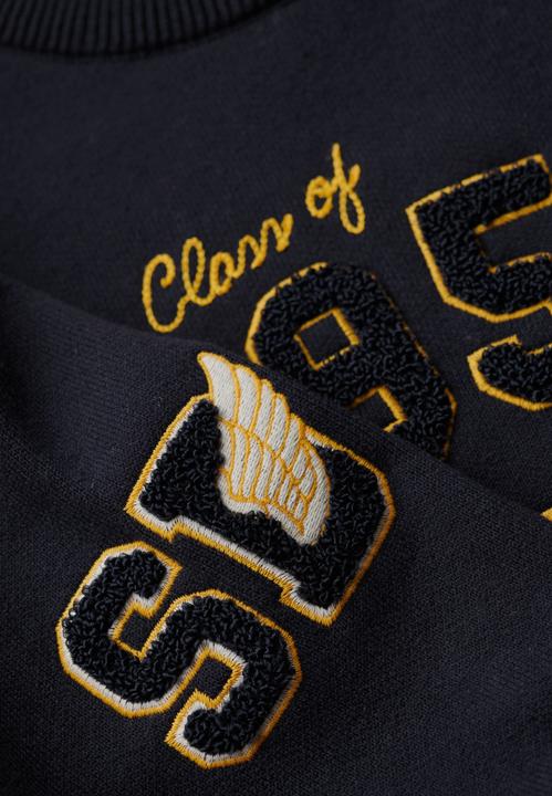 Image du produit Superdry Pull ras du cou court Varsity (10XL)