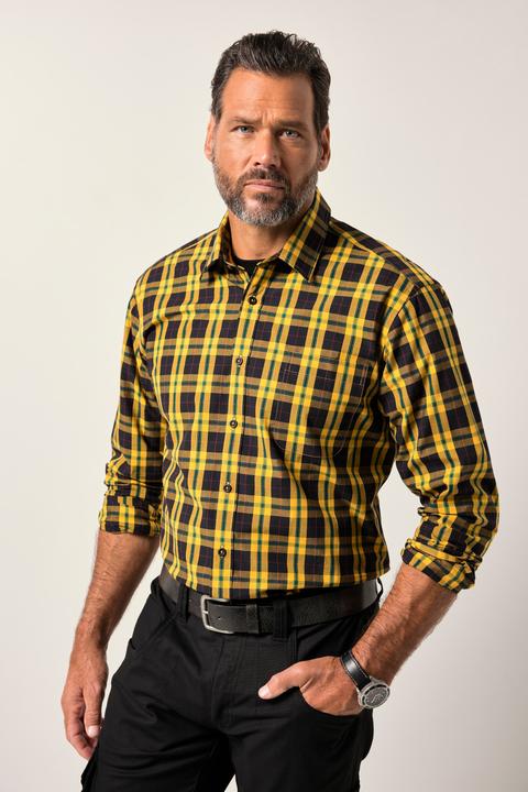 Immagine prodotto JP1880 Karohemd, Langarm, Kentkragen, Modern Fit (4XL)