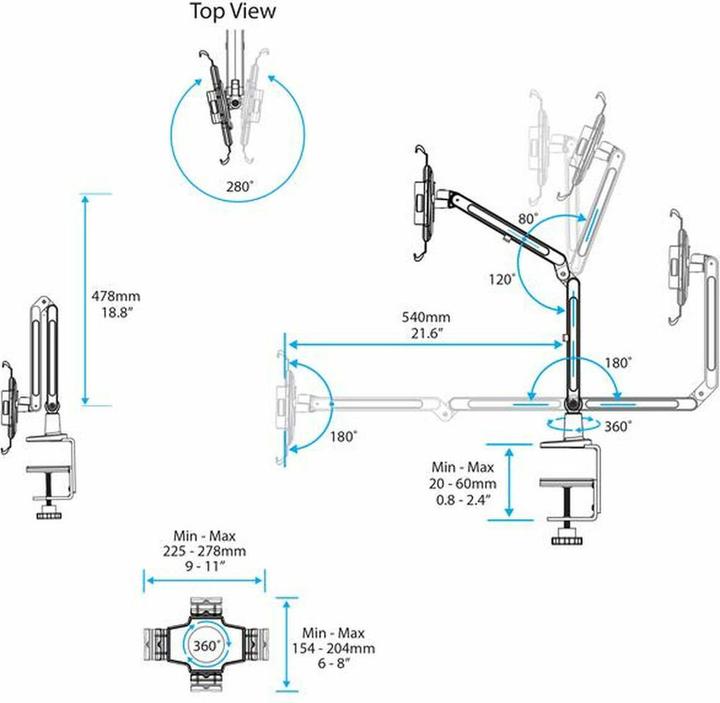 Productafbeelding StarTech Tabletstandaard F. Bureau