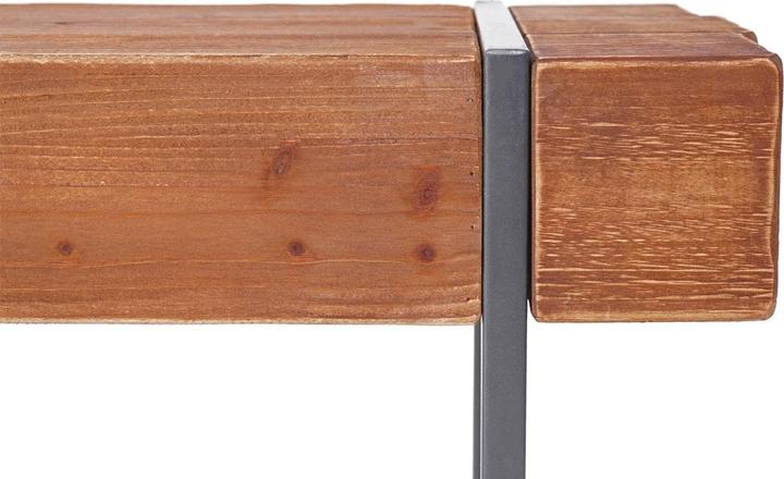 Actual product image Swisshandel24 Bench, dining room bench bench, fir wood rustic solid - brown 160cm (160 cm)