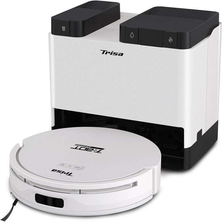 Trisa T-Bot Plus 5000 (5000 Pa, Tampons d'essuyage (rotatifs))