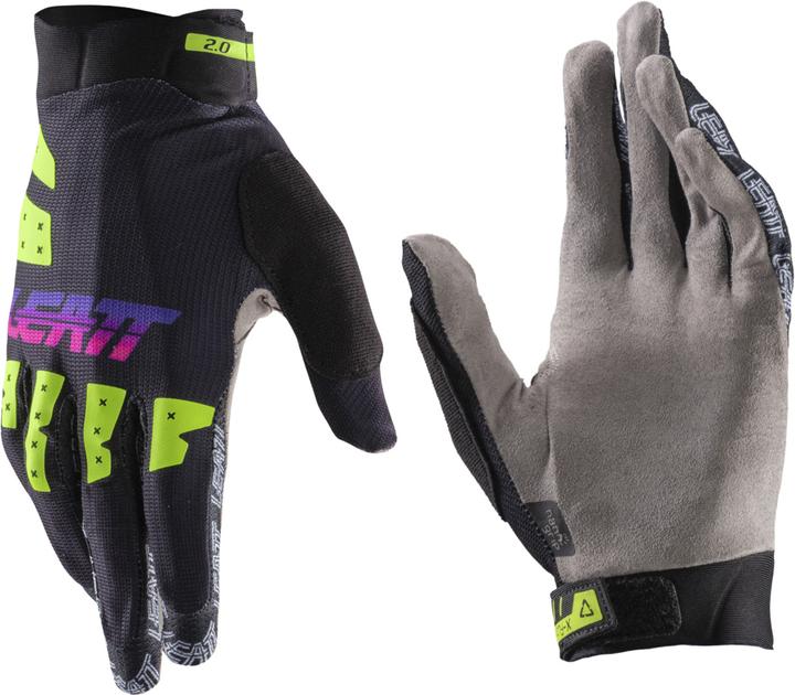 Actual product image Leatt MTB 2.0 X-Flow Glove neon black M (M)