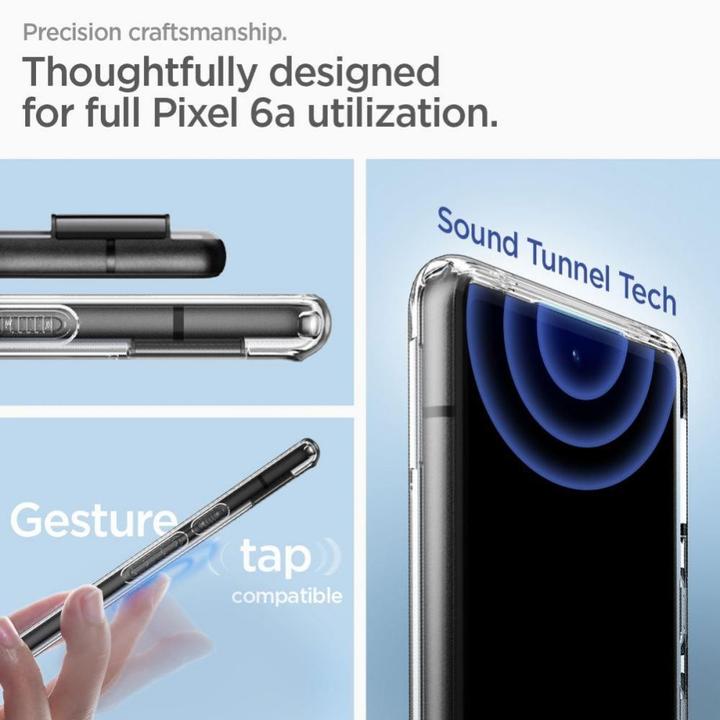 Produktbild Spigen Transparent Case Ultra Hybrid for Google Pixel 6A. (Google Pixel 6a)