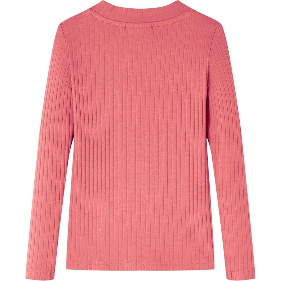 Thumbnail - VidaXL, Unisex, Shirt, Kinder-Langarmshirt Altrosa 104,Material: 95 % Baumwolle. 5, Rosa, (104)