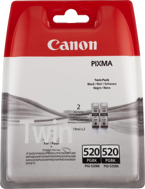 Produktbild Canon PGI-520BK 2er Pack (BK)
