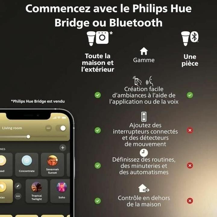 Actual product image Philips Hue White Ambiance (GU5.3, 400 lm, 2 x)