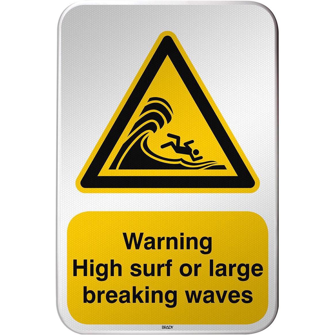 Brady, Sicherheitskennzeichnung, ISO Safety Sign - Warning