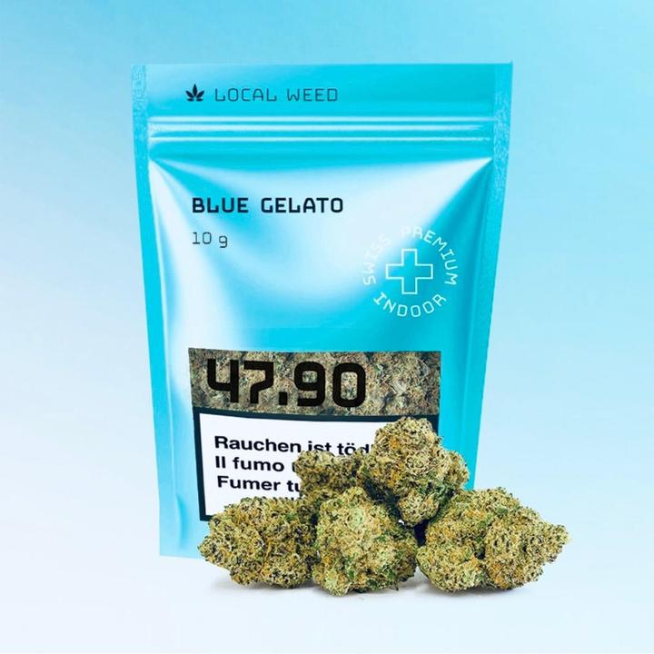 Actual product image Local Weed Blue Gelato (10 g, Indoor)