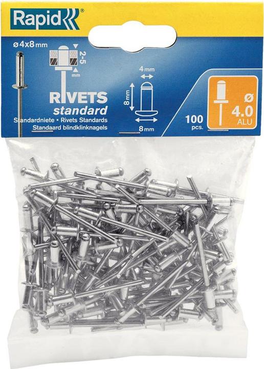Actual product image Rapid Standard blind rivet Ø 4.0 x 8 mm