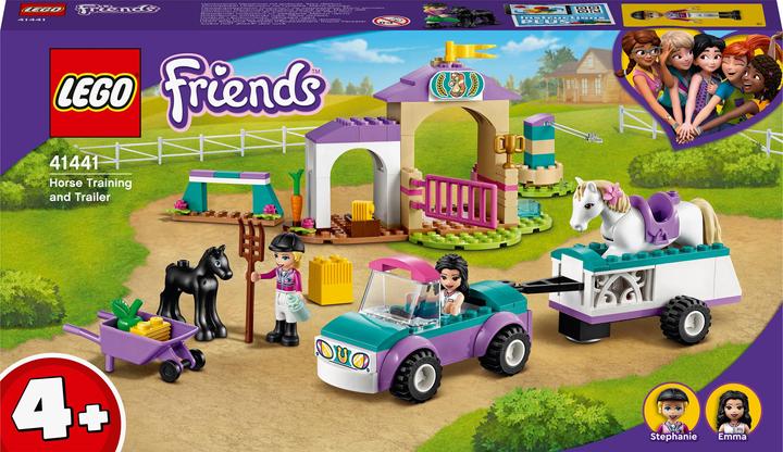 Immagine prodotto LEGO Paddock per l'allenamento e rimorchio per cavalli (41441, LEGO Friends)