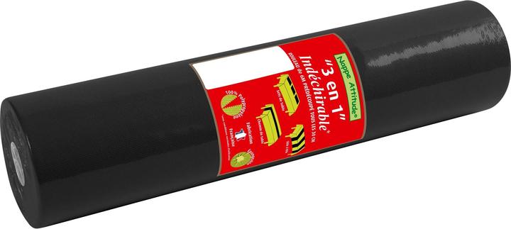 Image du produit PROnappe PRO nappe Tischläufer Tête-à-tête 40 cm x 4.8 m, Schwarz (40 x 480 cm)