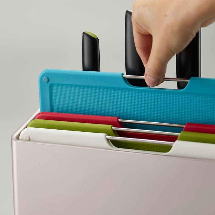 Produktbild Joseph Joseph Messerblock bestückt FOLIO PLUS sand