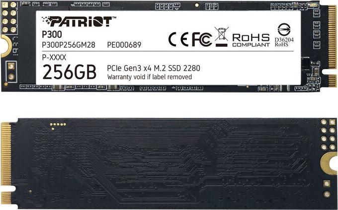 Produktbild Patriot P300 (256 GB, M.2 2280)