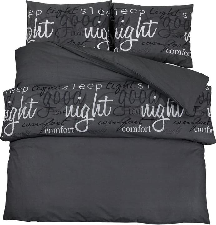 Actual product image vidaXL Bettwäsche Set (Bedding set, 200 x 200 cm, 60 x 70 cm)