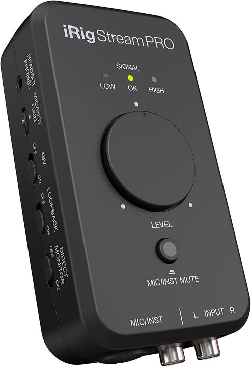 Actual product image IK Multimedia iRig Stream Pro (3.5mm jack)