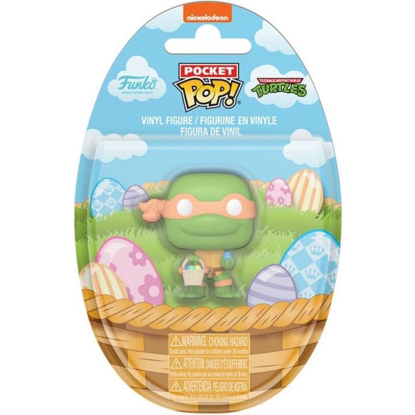 Thumbnail - Funko Teenage Mutant Ninja Turtles Pocket POP! Vinyl Figuren Easter Michelangelo 4 cm Display (12)