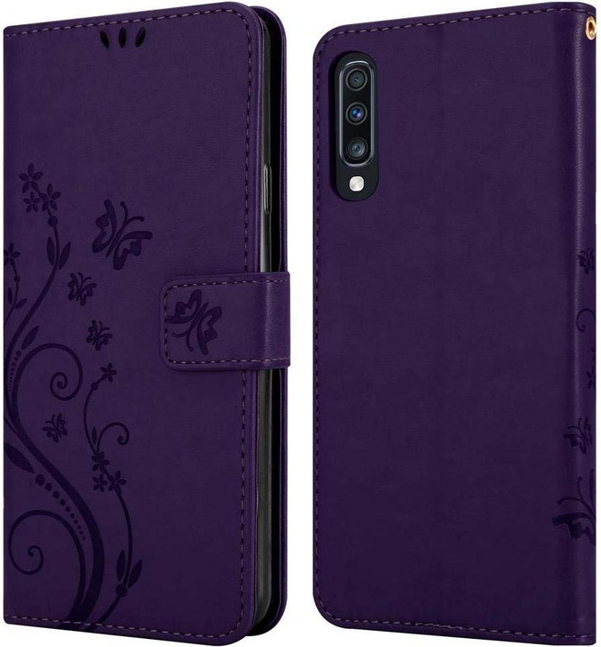 Produktbild Cadorabo Flower Book Cover (Samsung Galaxy A70)