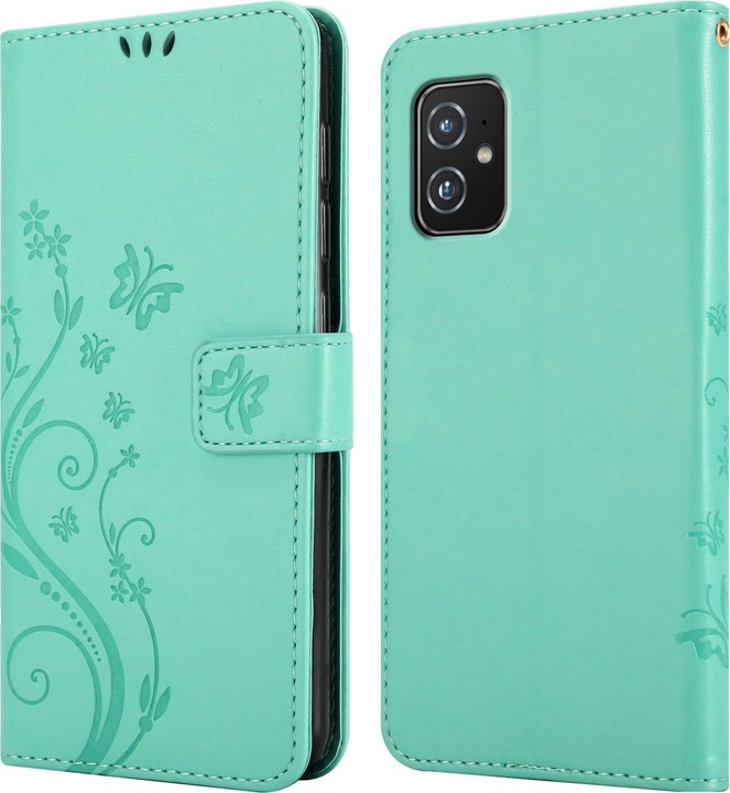 Actual product image Cadorabo Case Flower Book (Asus Zenfone 8)