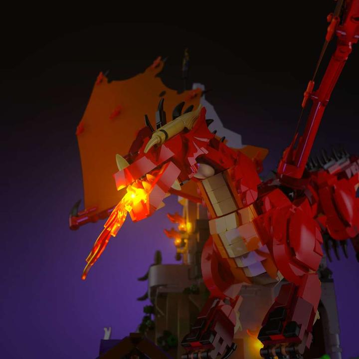 Produktbild Light my bricks LMB 2.0 LED Licht Set für LEGO 21348 Dungeons & Dragons: Die Sage vom Roten Drachen