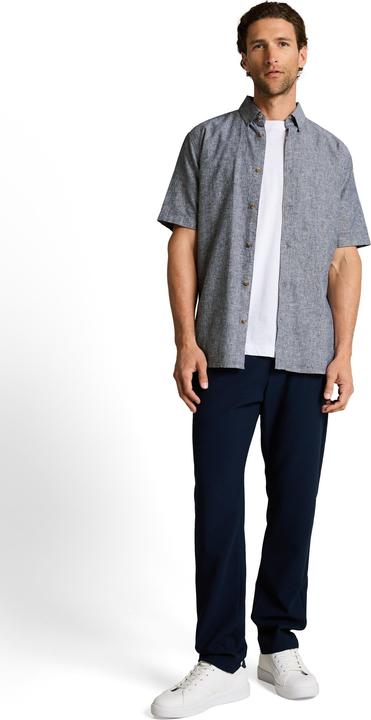 Immagine prodotto Tom Tailor Regular Fit Kurzarmhemd mit Leinenanteil (XXL)