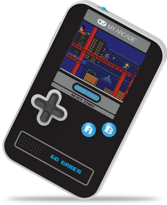 Produktbild MyArcade Go Gamer Classic 300 Jeu En 1 Noir Gris Et Bleu