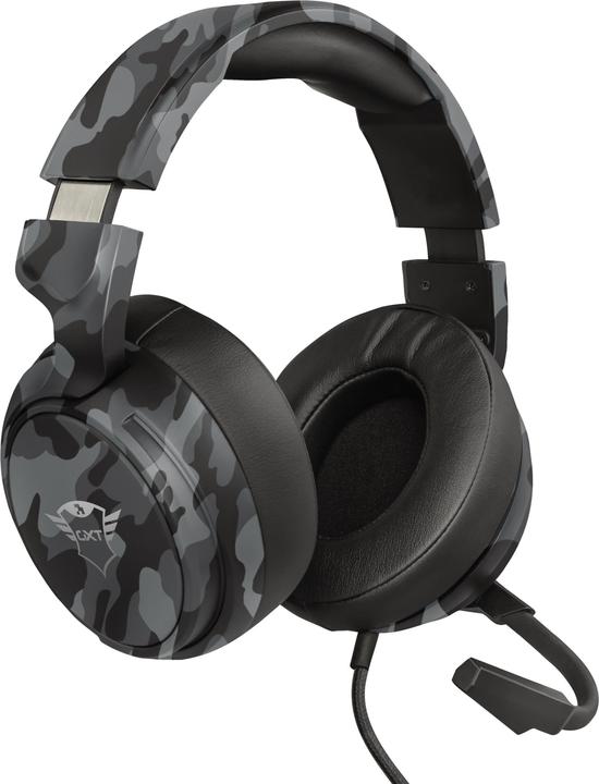 Trust GXT 433K Pylo Multiplatform Gaming Headset - Camo Black (Kabelgebunden)