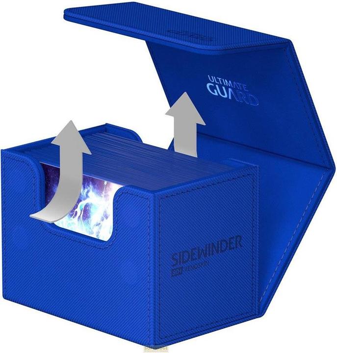 Immagine prodotto Ultimate Guard Scatola di carte XenoSkin Sidewinder Monocolor 80+ Blu