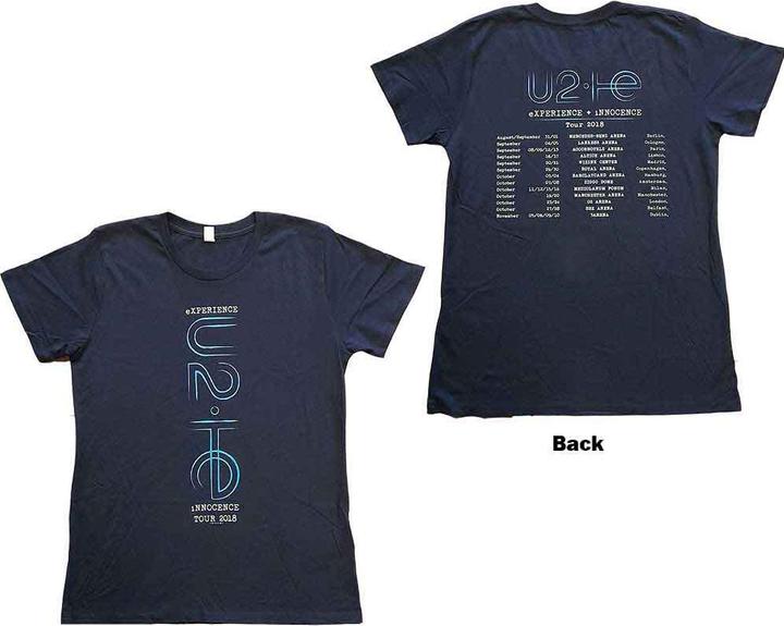 Actual product image U2 I+E 2018 Tour Dates (XL)