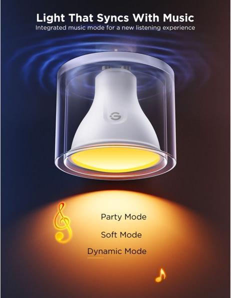 Actual product image Govee Bulb (GU10, 400 lm, 2x)
