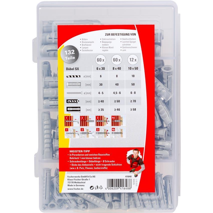 Thumbnail - Fischer, Dübel, SX 5/6/8 box (132 Stk.)