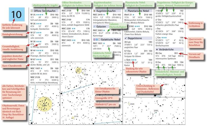 Immagine prodotto Deep Sky Reiseatlas (Tedesco, Philip Noack, Michael Feiler, 2023)