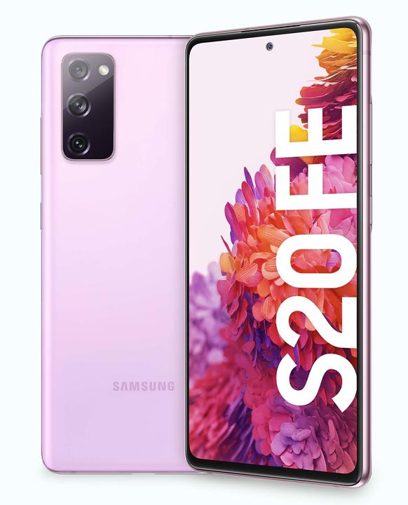 Produktbild Samsung Galaxy S20 FE EU (128 GB, Cloud Lavender, 6.50", Dual SIM, 4G)