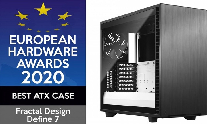 Image du produit Fractal Define 7 Black Solid (ATX, mATX, Mini-ITX, E-ATX)