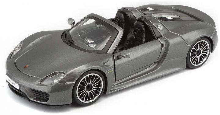 Produktbild Bburago Porsche 918 Spyder 1:24 Grau