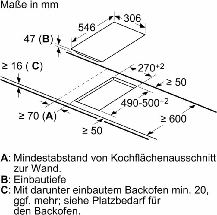 Actual product image Neff TL13FK1T8 with sword toggle (30.60 cm, Glass ceramic hob)