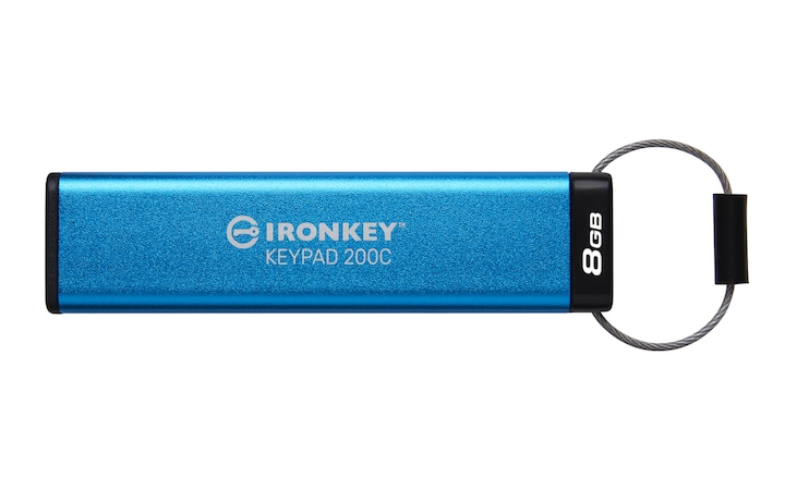 Immagine prodotto Kingston IronKey Keypad 200C (8 GB, USB 3.2)