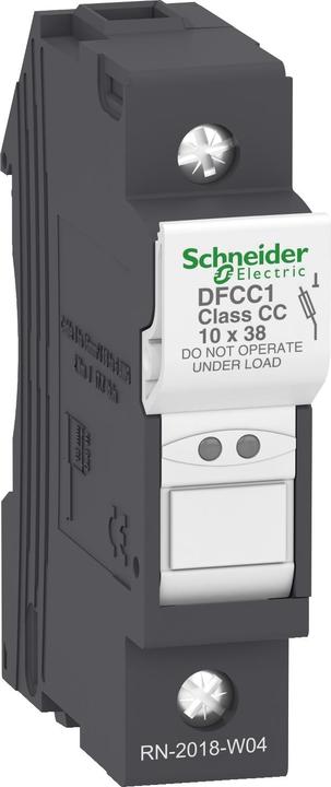 Actual product image Schneider Electric SE DFCC1 Fuse holder, 1p, 30A, Class CC