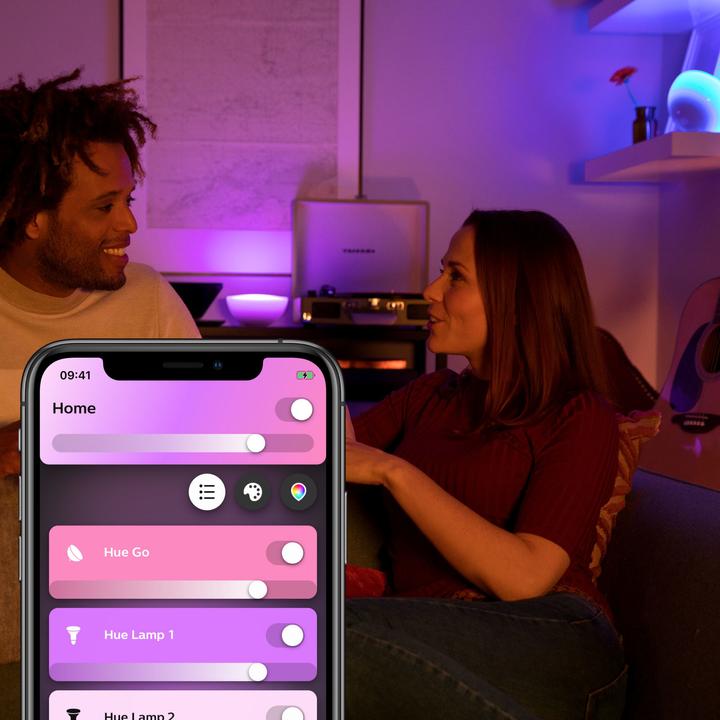 Image du produit Philips Hue Go Base BT (520 lm)