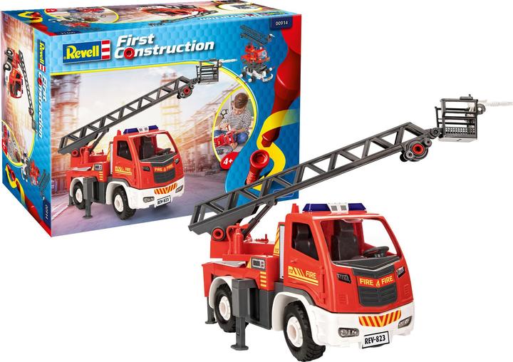 Actual product image Revell Turntable Ladder Fire Truck