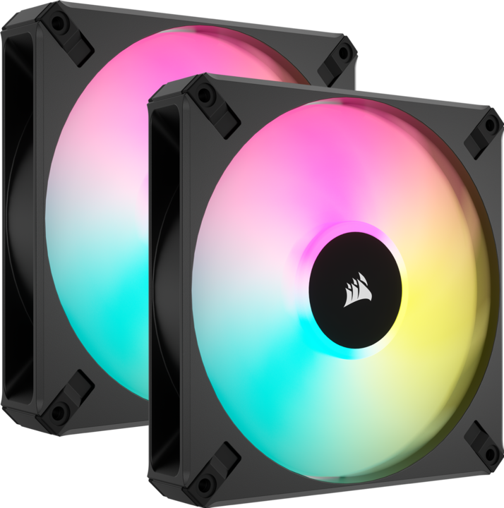 Actual product image Corsair AF140 RGB Elite (140 mm, 2 x)