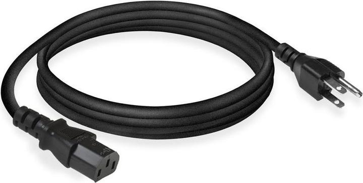 Productafbeelding ACT Netsnoer USA stekker - C13 zwart 1,8 m (1.80 m)