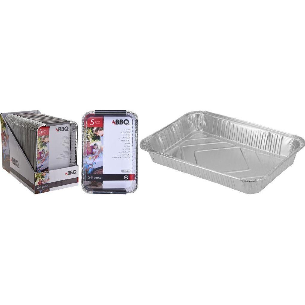 BBQ Collection, Grillgeschirr, Grillschale 5 Stück Disp.