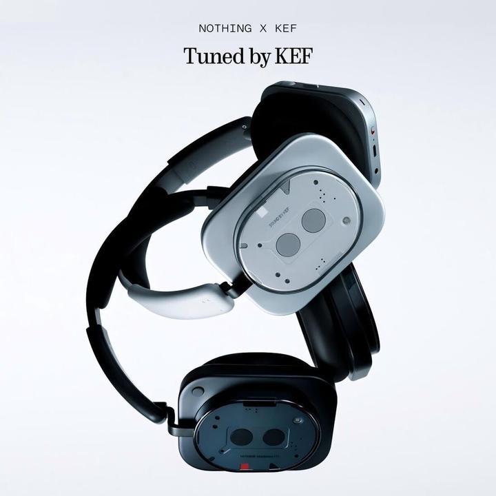 Actual product image Nothing Headphone (1) (ANC, 30 h, Cable, Wireless)