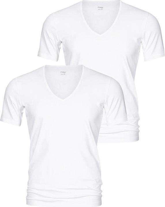 Immagine prodotto Mey 2 confezioni di maglietta con scollo a V in cotone asciutto (XL)